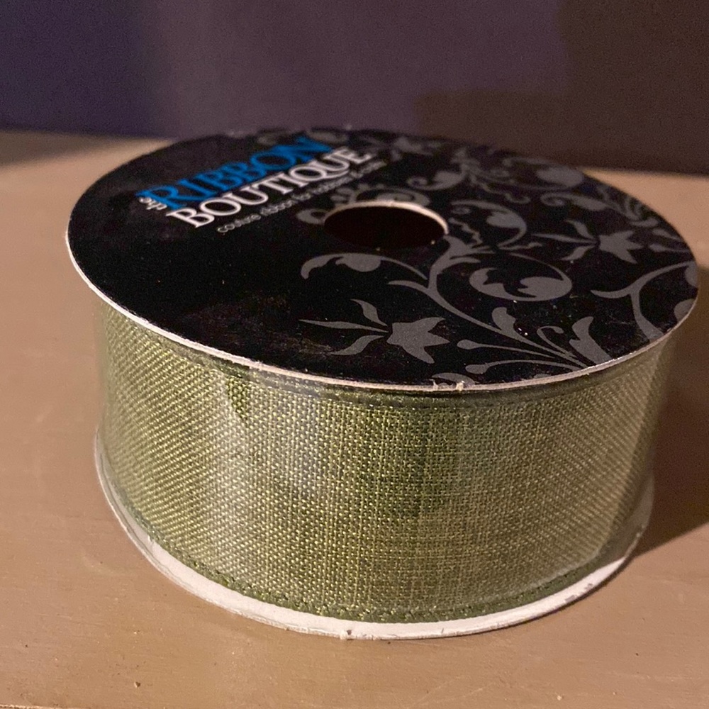 Army green ribbon